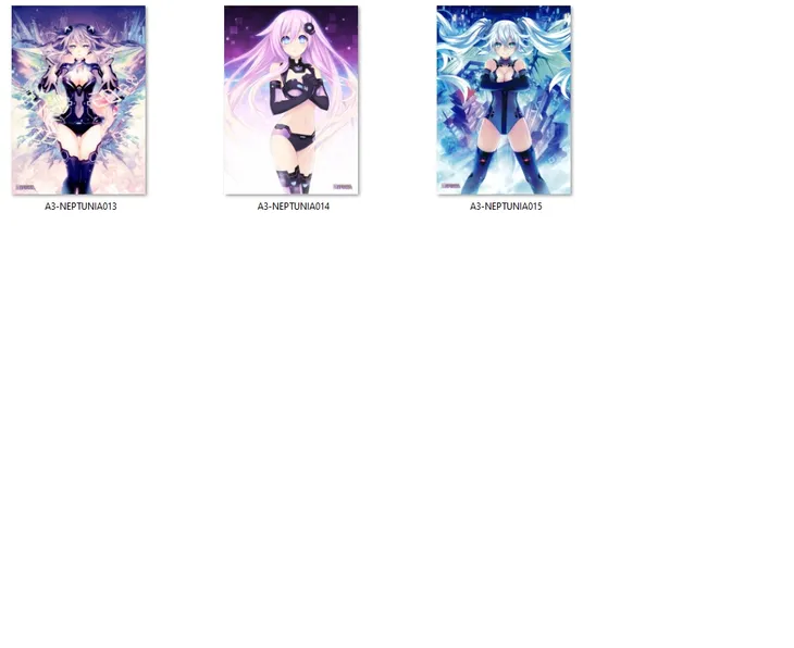 plakat-hyperdimension-neptunia-do-wyboru-stan-opakowania-oryginalne