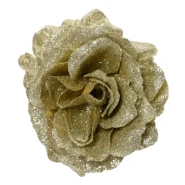 sztuczna-roza-glowka-kwiat-na-klipsie-zlota-brokatowa-dekoracyjna-diy-12cm