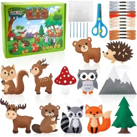 zestaw-szycia-dla-dzieci-filcowy-zwierzatka-lesne-prezent-diy-wypelnianie