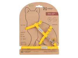 amiplay-szelki-smycz-dla-kota-samba-cat-m-zolty