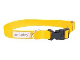 amiplay-obroza-regulowana-samba-l-zolty