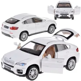 auto-metalowe-bmw-x6-model-skala-1-32-bialy-suv-swiatlo-dzwiek-za4606