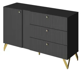 komoda-szafka-czarna-ryflowane-fronty-mdf-138cm-1d3s-reno-kd-3-meble-craft