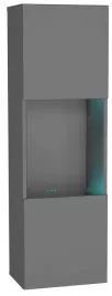 witryna-wiszaca-szafka-szary-grafit-mdf-drzwi-40cm-point-type22-meblecraft