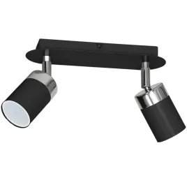 lampa-sufitowa-joker-black-2xgu10-milagro