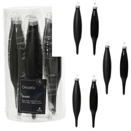 bombki-sople-szklane-zestaw-6szt-mat-polyskujace-czarne-choinkowe