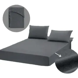 przescieradlo-220x200-frotte-100percent-bawelna-ciemny-szary-cotton-world-z-gumka