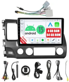 radio-2din-nawgiacja-android-honda-civic-8-viii-4-64-gb-dsp-carplay-lte