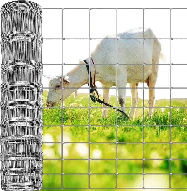 OGRODZENIE PŁOT LEŚNY ROLNICZY DLA ZWIERZĄT BYDŁA KRÓW NA WSI POLE 50x1,2m