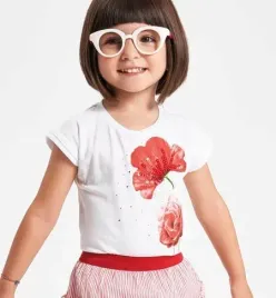 t-shirt-dziewczecy-bialy-z-nadrukiem