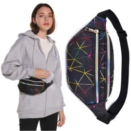 saszetka-damska-nerka-biodrowka-z-paskiem-czarna