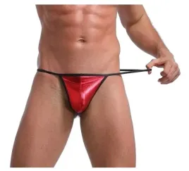 sexy-czerwone-meskie-vinylowe-stringi-l