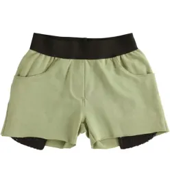 spodenki-dresowe-khaki-dla-dziewczynki