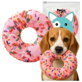 zabawka-dla-psa-pluszowa-szeleszczaca-gryzak-piszczaca-okragla-donut-23-cm