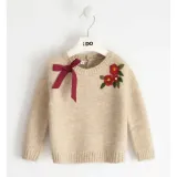sweter-dla-dziewczynki-ido-bezowy
