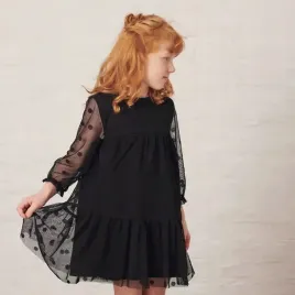 sukienka-dla-dziewczynki-czarna-w-grochy