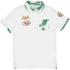 bialy-t-shirt-polo-chlopiecy-z-nadrukiem