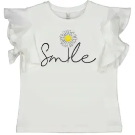 bialy-t-shirt-dziewczecy-z-nadrukiem-smile