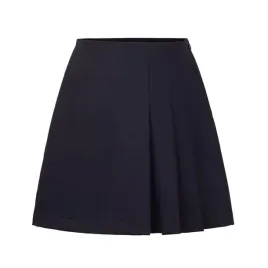 spodniczka-z-trzema-zakladkami-granatowa
