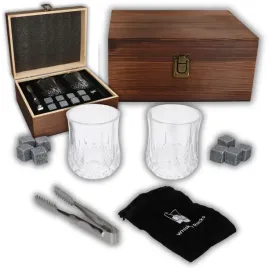 zestaw-prezentowy-do-whisky-2-szklanki-beczolki-oraz-kamienie-do-whisky