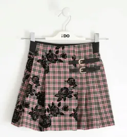 spodnica-dla-dziewczynki-wzor-w-kwiaty