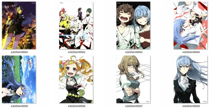 plakat-a3-kiznaiver-do-wyboru-stan-opakowania-oryginalne