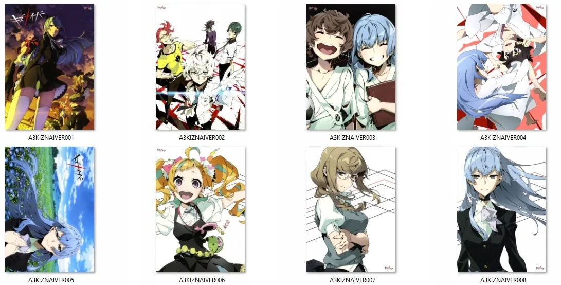 plakat-a3-kiznaiver-do-wyboru