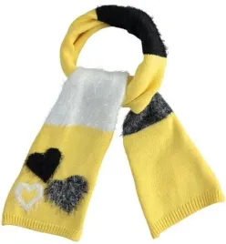 szalik-zolty-dla-dziewczynki-z-aplikacja-ido