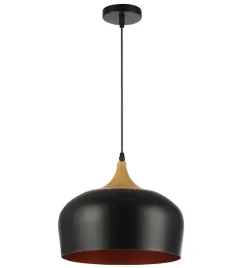 lampa-wiszaca-led-e27-lumina-zyrandol-czarny-drewno-zloto-miedziana