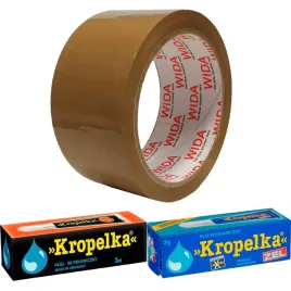 tasma-klejaca-wida-brazowa-60m-kropelka-w-zelu-3g-kropelka-uniwersalna-2ml