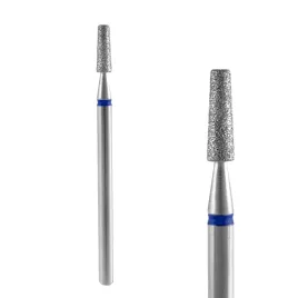 staleks-frez-diamentowy-sciety-stozek-niebieski-2-5-8-mm