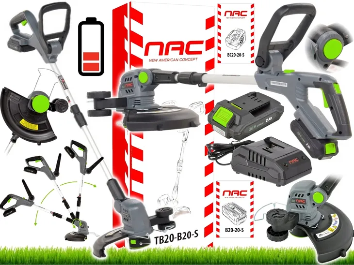 NAC PODKASZARKA KOSA wykaszarka AKUMULATOROWA TB20-B20-S 20V ładowarka