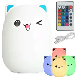 lampka-nocna-dla-dzieci-led-rgb-silikonowa-kotek-kolorowa-lampa-kot-pilot