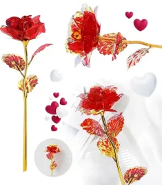 wieczna-roza-czerwona-ozdobne-pudelko-na-prezent-zlota-lodyga-na-imieniny