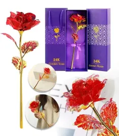 wieczna-roza-czerwona-zlota-led-ozdobne-eleganckie-pudelko-na-prezent
