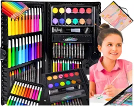 zestaw-artystyczny-dla-dzieci-kredki-pisaki-pastele-farby-w-walizce-prezent