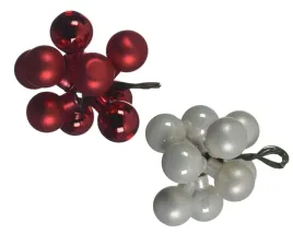 male-bombki-mini-bombeczki-do-stroikow-biale-czerwone-2cm-10szt