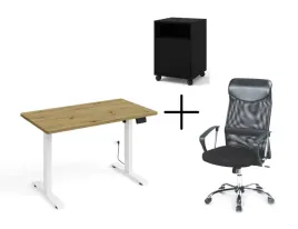 biurko-bimotion-1s-120x65x25-cm-bialy-dab-fotel-vire-kontenerek-czarny