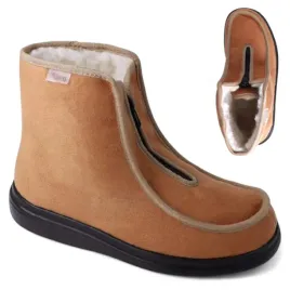 zimowe-botki-damskie-ocieplane-welna-40-buty-dr-orto-wysokie-polbuty-bezowe