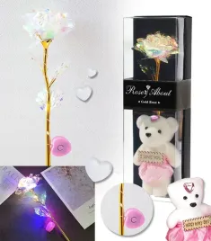 wieczna-roza-biala-led-zestaw-z-misiem-na-walentynki-urodziny-rocznice
