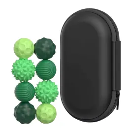 magnetyczne-sensoryczne-kulki-antystresowe-z-etui-odcienie-zieleni-8-sztuk