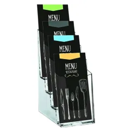 stojak-na-dokumenty-1-3-a4-teczki-organizer-przezroczysty-4-poziomowy