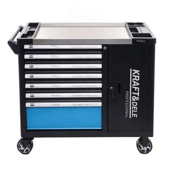 szfa-narzedziowa-309el-kd1069-cechy-dodatkowe-hamulec-do-blokowania-kol-uchwyty-do-prowadzenia-wysuwane-szuflady