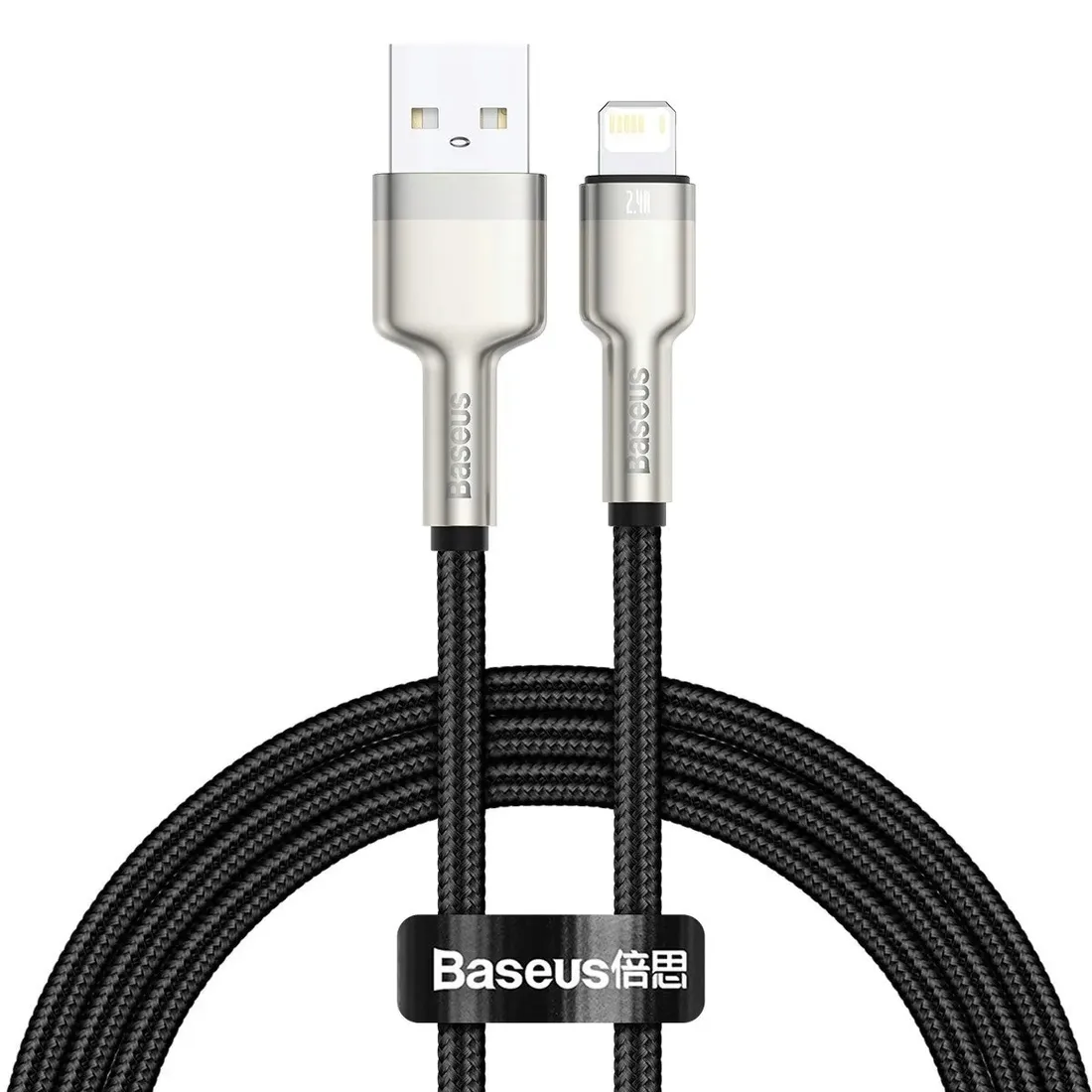 kabel-usb-na-lightning-baseus-cafule-2-4a-1m-czarny-stan-nowy