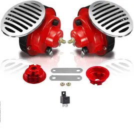 sygnal-2-tonowy-slimak-czarno-czerwony-2szt