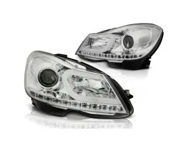 lampy-reflektory-mercedes-w204-11-14-chrome-led