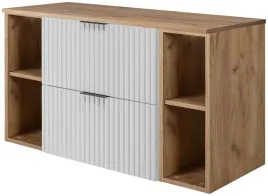 zestaw-biala-szafka-lazienkowa-pod-umywalke-100-cm-z-regalami-dab-craft