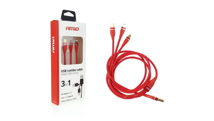 kabel-usb-3w1-lightning-usb-c-micro-usb-1-2m-3-1a-amio-uc-7-dlugosc-przewodu-1-2-m
