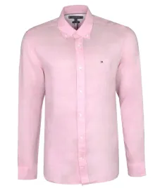 tommy-hilfiger-koszula-meska-lniana-rozowa-xl