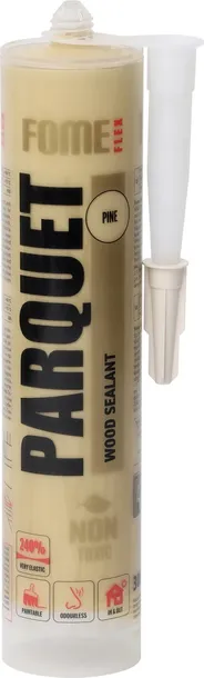 Uszczelniacz do drewna do naprawy spoin, pęknięć PARQUET sosna 300 ml